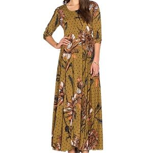 Free People “First Kiss” Floral Dress